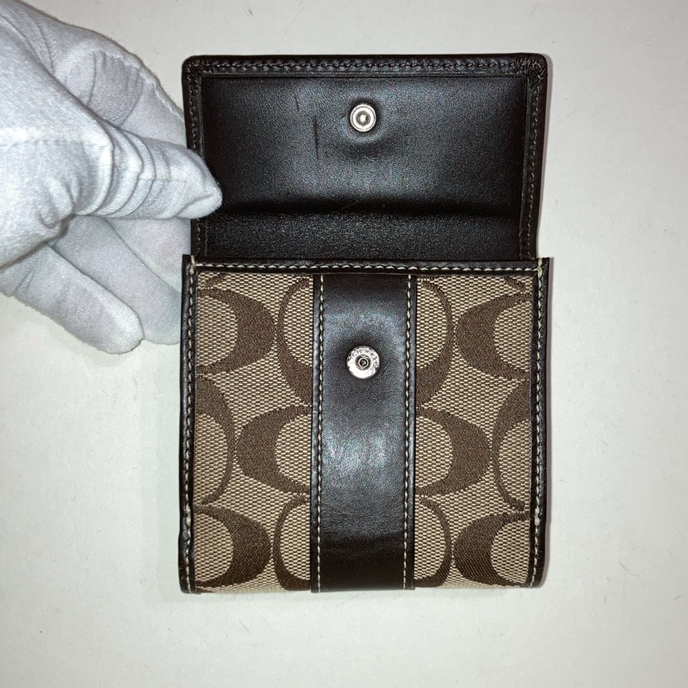 🥥 Coach Signature 🥥 Mini Wallet - Picture 7 of 15